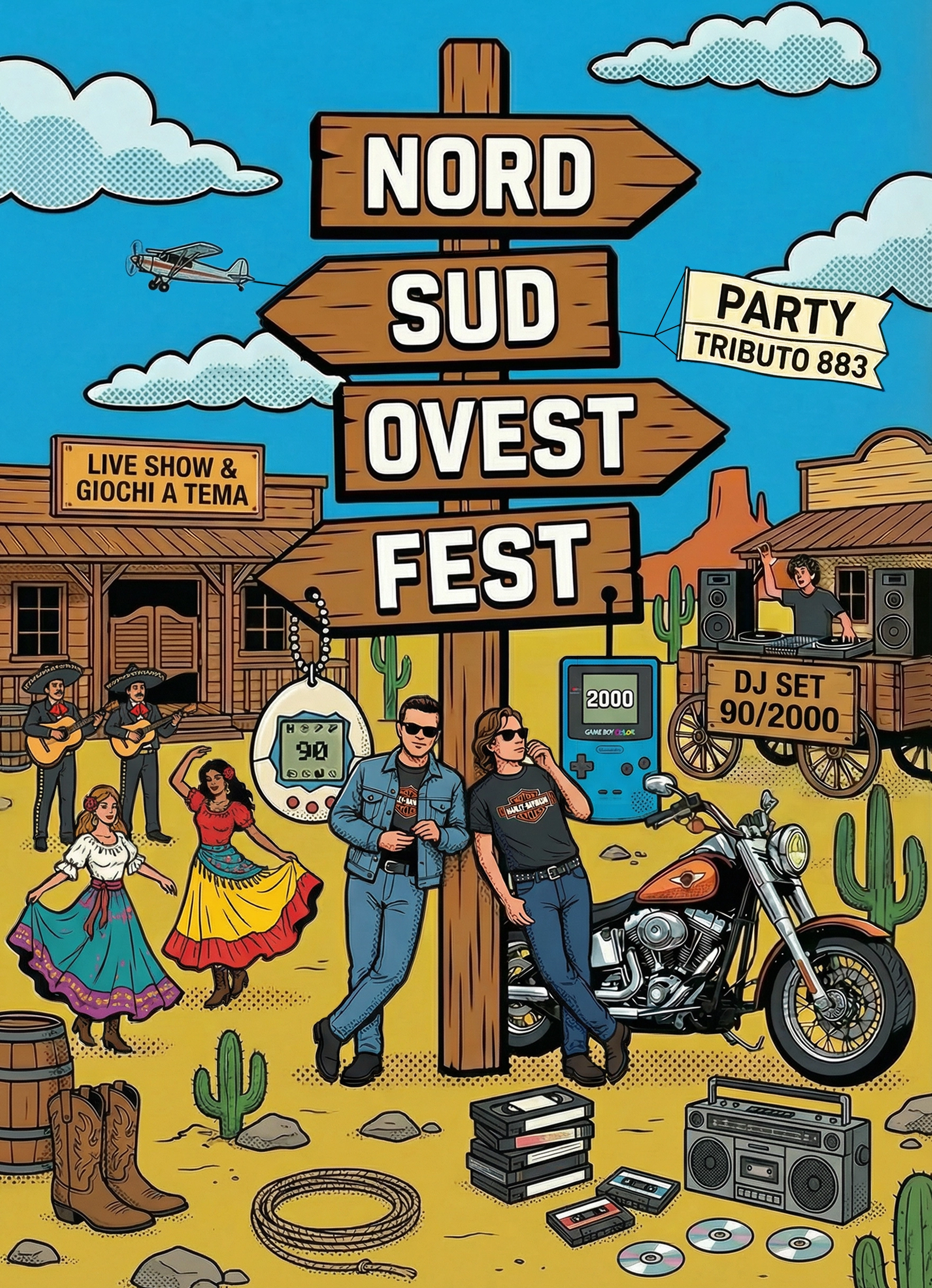 Nord Sud Ovest Fest - Locandina
